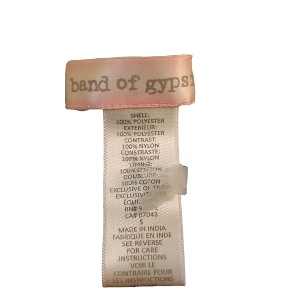 Band of gypsies whimsigoth white black floral spaghetti strap lace midi dress - Picture 7 of 8